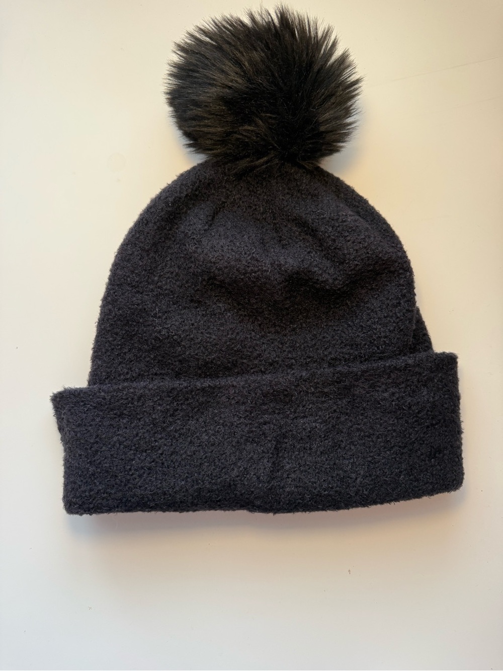 The North Face Women’s Black Pom Beanie